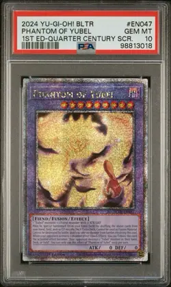 2024 YU-GI-OH! BLTR-BATTLES OF LEGEND: TERMINAL REVENGE PHANTOM OF YUBEL PSA 10 - Image 1