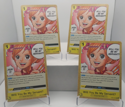Will You Be My ServantU Playset - EB03-060 x4 - EB03 Heroines - One Piece TCG - Image 1