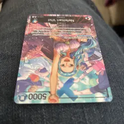 Nefeltari Vivi OP04-001 Alternate Art Leader One Piece Card English - Image 3