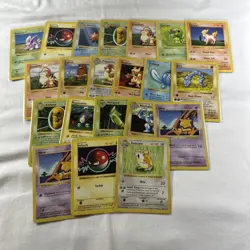 Vintage Pokemon Card Lot WOTC Holo Promo First Edition Shadowless MP-HP TCG - Image 2