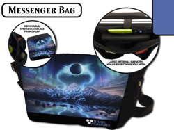 MTG Judge Rewards: Omniscience Card Carrier Messenger Bag - Image 1