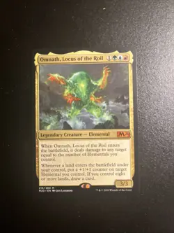 Omnath, Locus of the Roil Core Set 2020, Regular Card, Near Mint Condition - Image 2