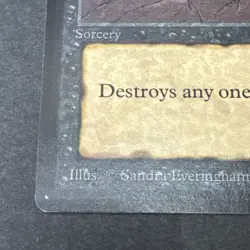 MTG Sinkhole Beta MAGIC THE GATHERING CARD - Image 5