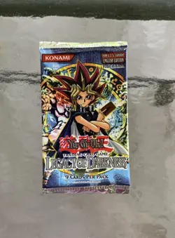 Yu-Gi-Oh Legacy of Darkness 1st Edition Booster Pack Sealed NEW RARE Cards TCG - Image 1