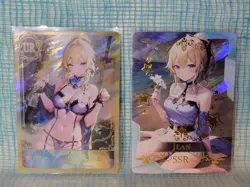 JEAN Sexy Waifu Goddess CUSTOM CARDS NM 2 sets - Image 1