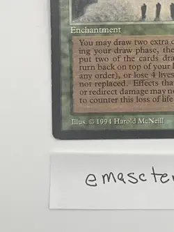 Sylvan Library Legends Green Uncommon MTG CARD + BONUS CARD - Image 3