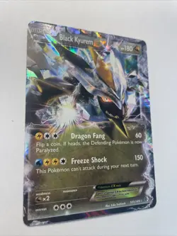Black Kyurem EX 101/149 Boundaries Crossed NM Pokemon Card - Image 2