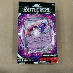 Pokemon TCG Ex Battle Deck TINKATON EX 60 Card Deck Level 1 Factory Sealed - Image 1