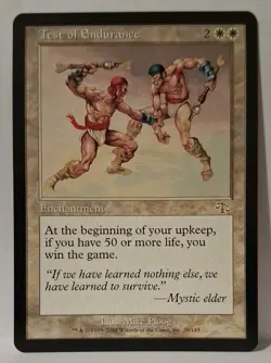 MTG Test of Endurance x1 Judgment Regular NM - Image 1