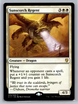 Commander 2017 #74 Sunscorch Regent *M6 - Image 1