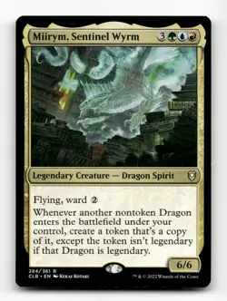 Miirym, Sentinel Wyrm Commander Legends: Battle for Baldur's Gate #284 Rare - Image 1