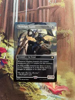 Skyknight Squire (Borderless) Foundations NM MTG - Image 1