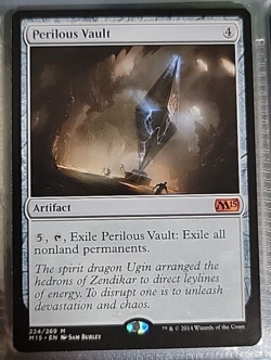 MTG Perilous Vault Magic 2015 224/269 Regular Mythic - Image 1