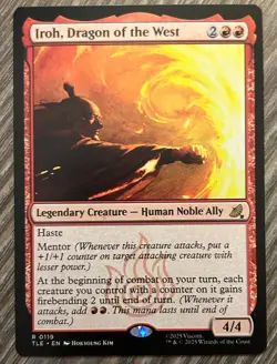 Iroh, Dragon of the West - 119 - NM - Avatar: The Last Airbender - MTG REG - Image 1