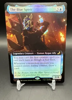 The Blue Spirit (Extended Art) Avatar: The Last Airbender MTG Foil NM - Image 1