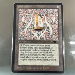 Urza's Miter Antiquitie MTG LP - Image 1