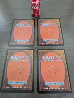 Four Oversized 6X9 Promo Special MAGIC MTG - Mountain, Shivan, Jester, Jaguar - Image 2