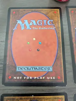 Four Oversized 6X9 Promo Special MAGIC MTG - Mountain, Shivan, Jester, Jaguar - Image 4