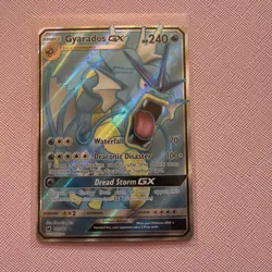 Gyarados GX Full Art 101/111 Crimson Invasion Pokemon 🔥 NM - Image 2