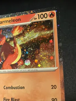 Charmeleon (Cosmos Holo) Pokemon 005/165 MEW 151 Crisp NM/M 💥Ships Free💥 - Image 4