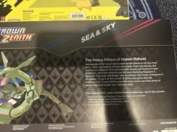 Pokemon TCG 2-Box Lot: Sea & Sky + Pikachu Zekrom-GX Booster Tag Team Premium - Image 5