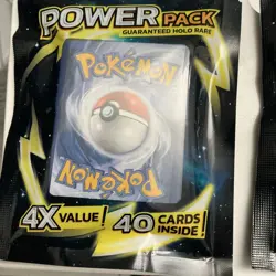 Pokemon Power Packs 40 Cards Per Pack X2 Guaranteed 1 Holo Rare Per Pack - Image 2