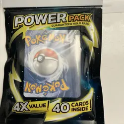Pokemon Power Packs 40 Cards Per Pack X2 Guaranteed 1 Holo Rare Per Pack - Image 3