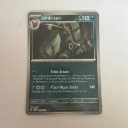 Pokemon Umbreon TCG Poke Ball Pattern, 059/131, Sv: Prismatic, Evolutions Holo - Image 1
