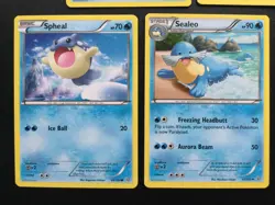 7x Old Pokemon Water Card Bundle - XY Primal Clash - 2015 TCG - Image 2