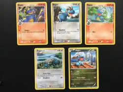 5x Old Pokemon Bagon Card Bundle - 2005 - 2015 TCG Cards - Image 1