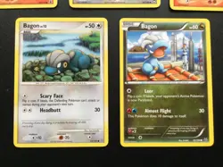 5x Old Pokemon Bagon Card Bundle - 2005 - 2015 TCG Cards - Image 4