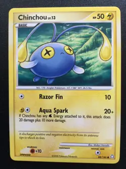 3x Old Pokemon Chinchou & Lanturn Card Bundle Legends Awakened - 2008 TCG LP/NM - Image 2
