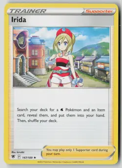 Irida 147/189 Rare Deck Exclusives Pokemon NM - Image 1