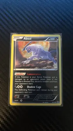 The Pokemon Company Absol XY178 Promo Holo Pokemon Card English 100 HP Basic - Image 1