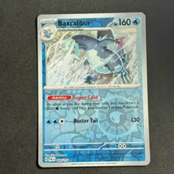Baxcalibur 060/193 R Paldea Evolved Pokemon Reverse Holo NM/M PAL - Image 1