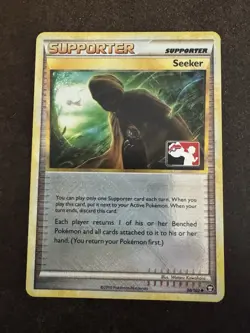 Pokemon TCG Seeker Reverse Holo Trainer Supporter League Promo Vintage, LP - Image 1