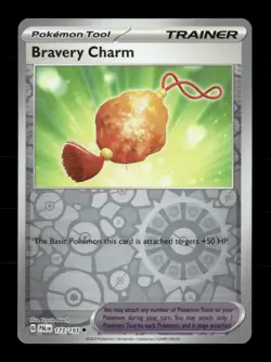 Bravery Charm 173/193 Paldea Evolved Reverse Holo NM/M Pokemon - Image 1