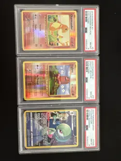Lot Of 3 PSA Graded Pokemon Cards - Image 1