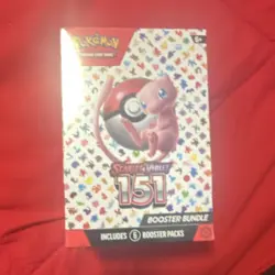 Pokemon Pokemon TCG Scarlet & Violet—151 Booster Bundle Box 6 Packs English Mew - Image 1