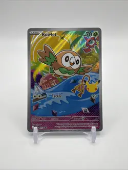 Rowlet 043 Me: Mega Evolution Promo Holo NM Pokemon Card Free Shipping! - Image 1