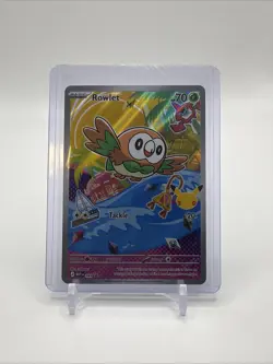 Rowlet 043 Me: Mega Evolution Promo Holo NM Pokemon Card Free Shipping! - Image 3