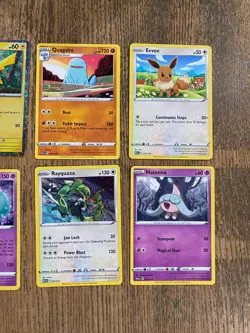 Lot Of 8 Diff Mcdonalds 2025 Pokemon Cards Holo Pikachu, Holo Miraidon, Evee Etc - Image 3