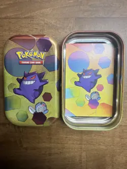 Pokemon TCG Scarlet Violet 151 Gengar Mini Tin Collectible Box - EMPTY No Packs - Image 1