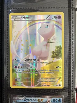 Mew XY110 Holo Black Star Promo Card 2016 - Image 1