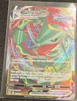 Pokemon TCG Rayquaza VMAX 102/159 Crown Zenith Ultra Rare Holo Full Art 320 HP - Image 1