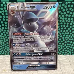 Pokemon Glaceon GX SM147 Full Art Promo Holo The Pokemon Company English - Image 1
