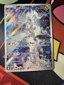 N's Reshiram 167/159 Stamped Promo Journey Together Pokemon Card - Image 2