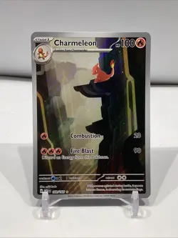 Pokemon TCG Charmeleon 169/165 Scarlet & Violet 151 Illustration Rare - Image 1