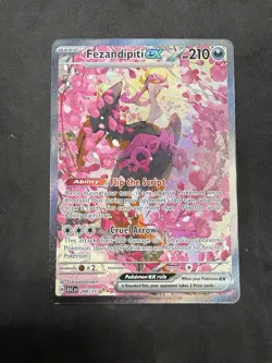 Pokemon TCG Fezandipiti EX 288/217 Special Illustration Rare Holo ASC EN - Image 1