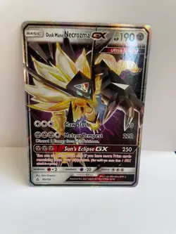 Pokemon TCG Pokemon Dusk Mane Necrozma GX Necrozma Holo - Image 1